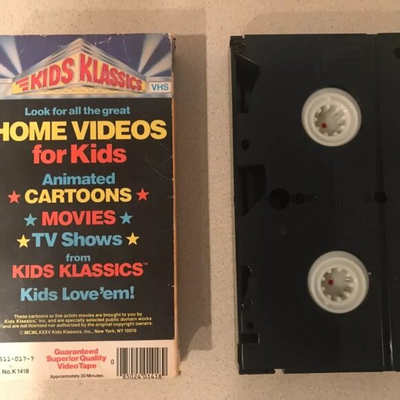 Howdy Doody TV Show VHS Tape B&W 1985 Kids Klassics - Picture 2 of 2